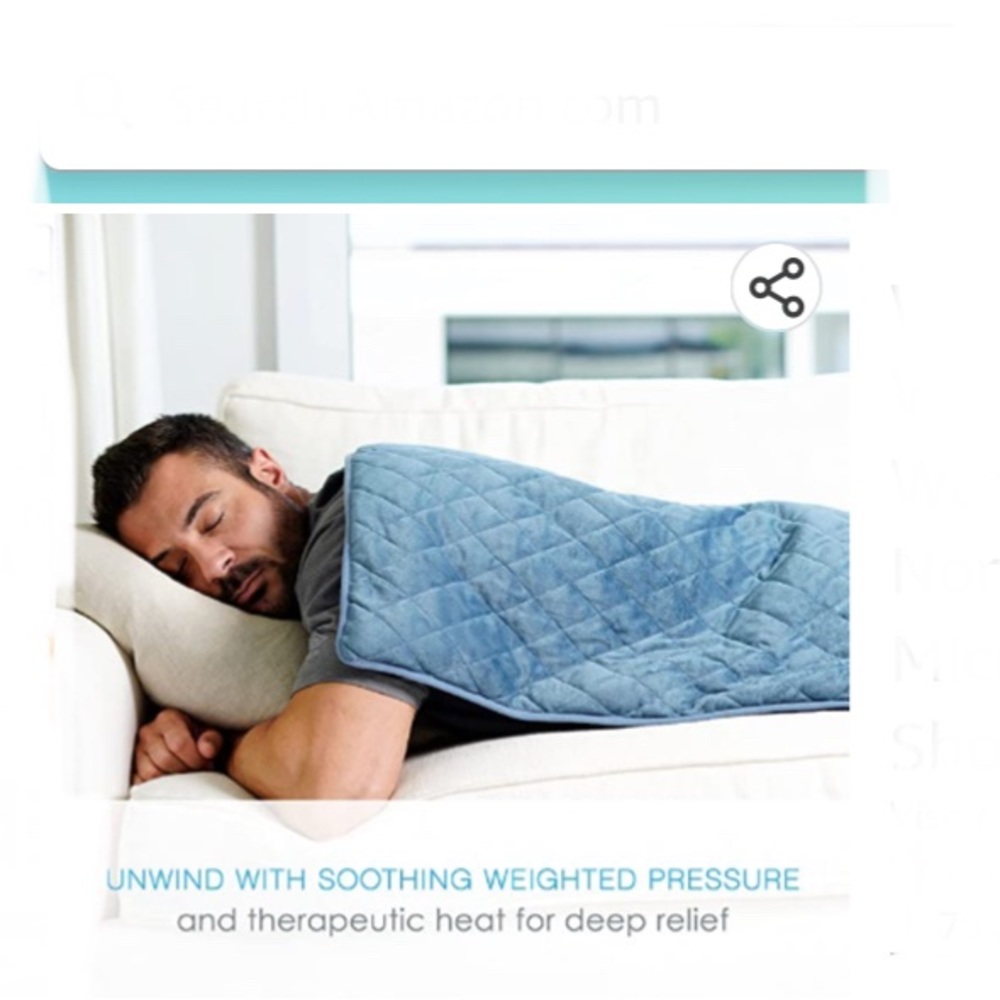 Pure Enrichment PureRelief Express Designer Series Heating Pad • NIB